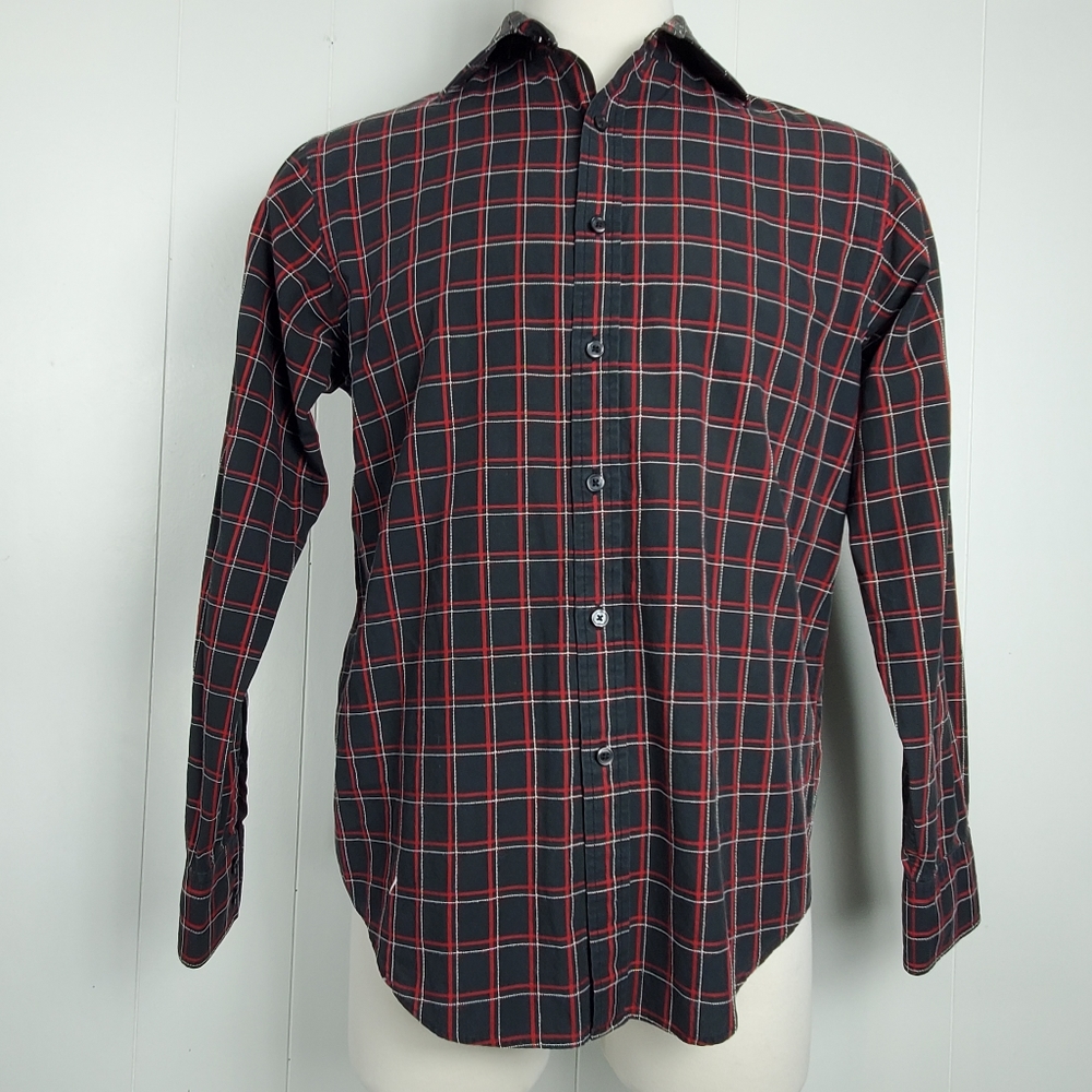 Michael Michael Kors plaid dress shirt size medium